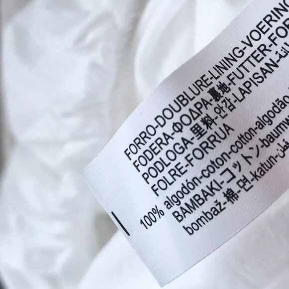 ZARA 100% COTTON POPLIN BALLOON DRESS Size XS New with Tags! - Picture 9 of 9